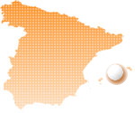 スペイン地図：パルマ