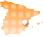 スペイン地図：バレンシア
