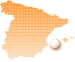 スペイン地図：イビサ