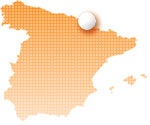 スペイン地図：サン・セバスチャン