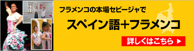 フラメンコの本場セビージャで　スペイン語＋フラメンコ