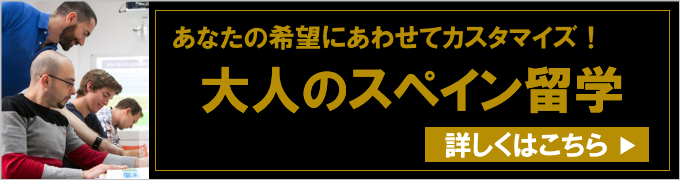 あなたの希望にあわせてカスタマイズ！大人スペイン留学